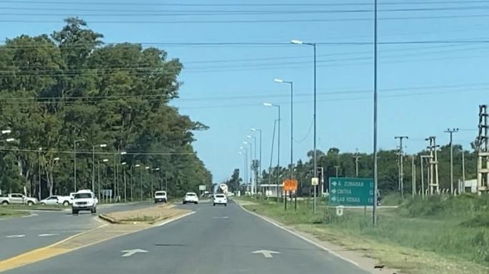 Comenzaron las obras para la construcción de la rotonda en el cruce de rutas 2 y 9