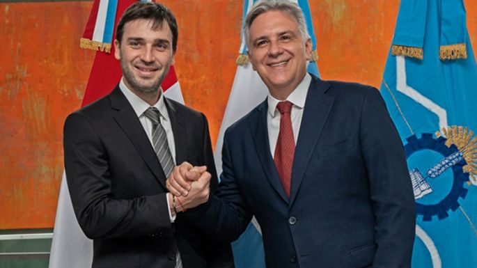 Llaryora recibió a Ignacio Torres