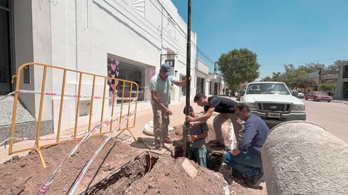 Ya construyen el Centro Comercial a Cielo Abierto