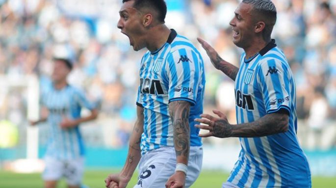Racing sigue a full