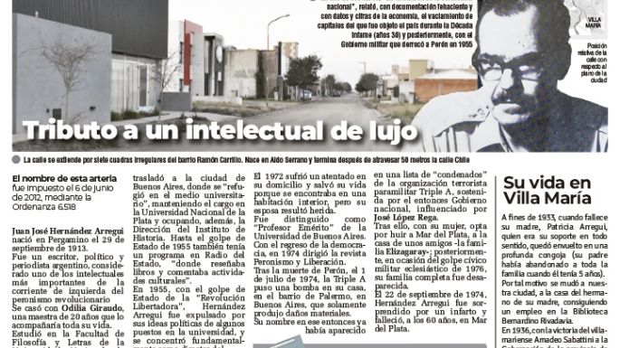 Tributo a un intelectual de lujo