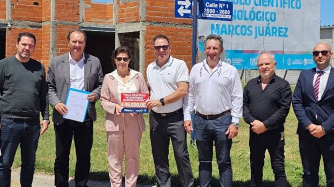 Desarrollo Productivo: entregaron $45 millones para el Parque Industrial