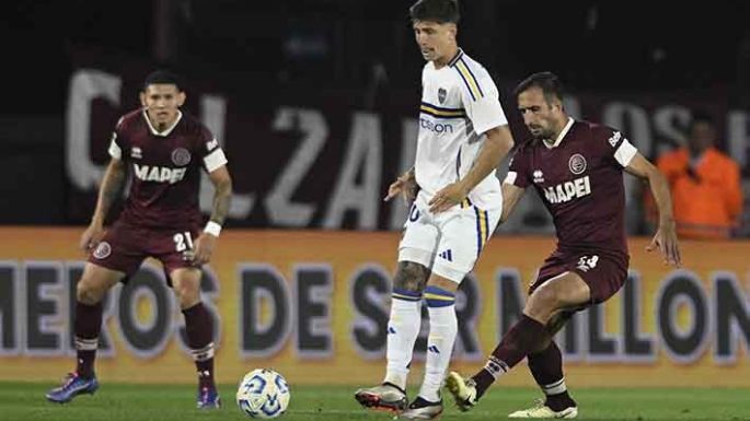 Lanús sacó provecho de un Boca sin alma
