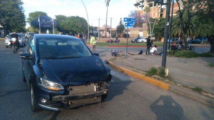 Padre e hijas con serias lesiones en un accidente vial