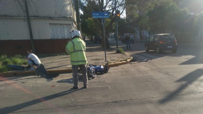 Padre e hijas con serias lesiones en un accidente vial