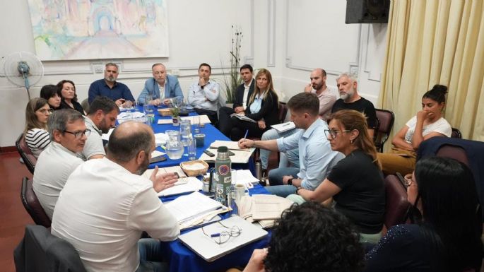 Accastello estuvo en el Concejo para dialogar sobre el presupuesto y la tarifaria 2025