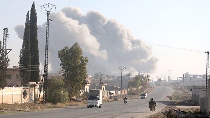 Siria y Rusia atacaron Aleppo y hay más de 200 muertos por bombardeos israelíes en Gaza