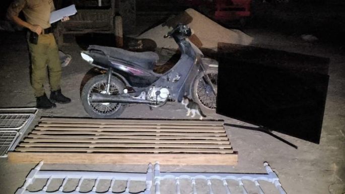 Recuperaron elementos robados en un campo de la zona