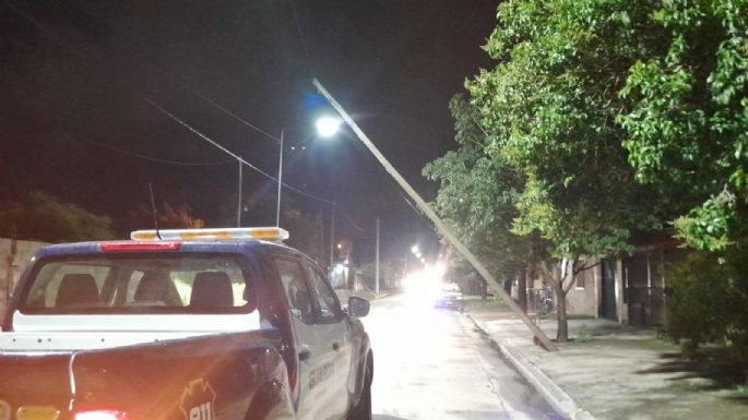 Intensos trabajos en la ciudad para restablecer la normalidad luego de la tormenta