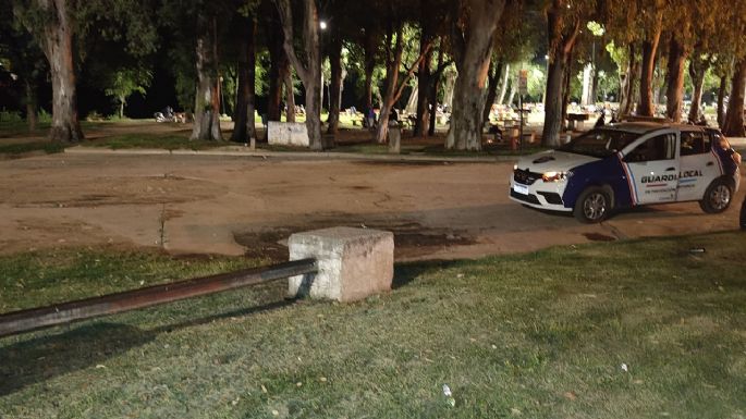 Un motociclista cayó de su moto y resultó con lesiones graves