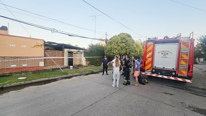 Pareja sufrió quemaduras