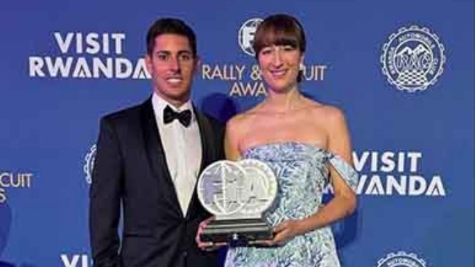 Valentina Pertarini fue distinguida por la FIA