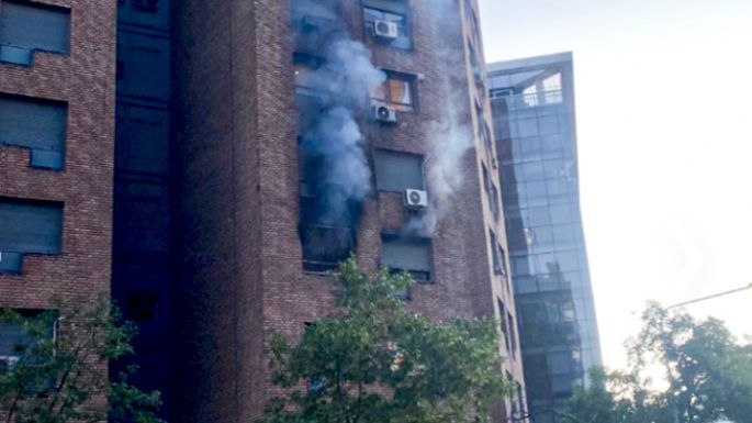 Más de 40 evacuados en un edificio