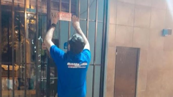 Clausuraron locales por venta de alcohol fuera del horario permitido