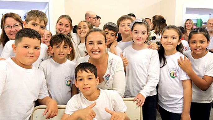 Inauguraron el TUM en el Centro Educativo 12 de Octubre