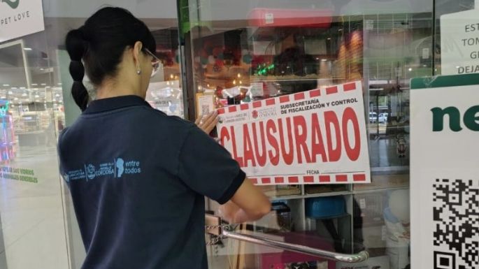 Clausura de veterinaria por venta ilegal de zooterápicos
