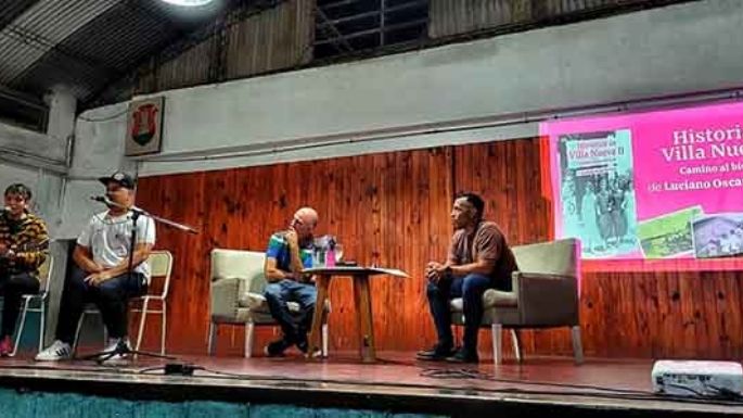 Pereyra presentó “Historias de Villa?Nueva - Parte II”