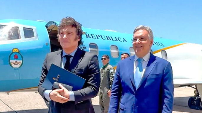 Milei, en Córdoba, defendió el ajuste: "Lo pagó la casta"