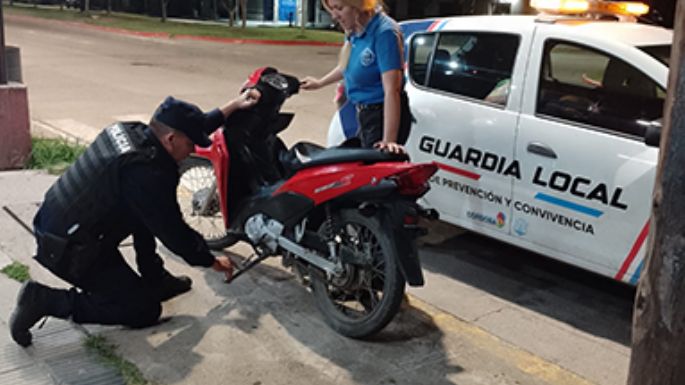 Se retuvieron 49 motos