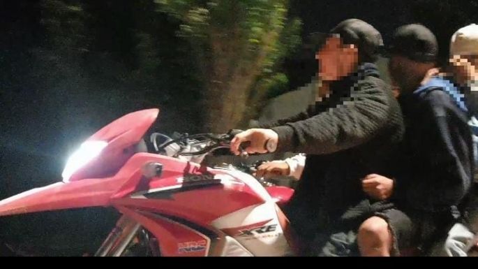 Vecino denuncia que andan con su moto robada por la costanera