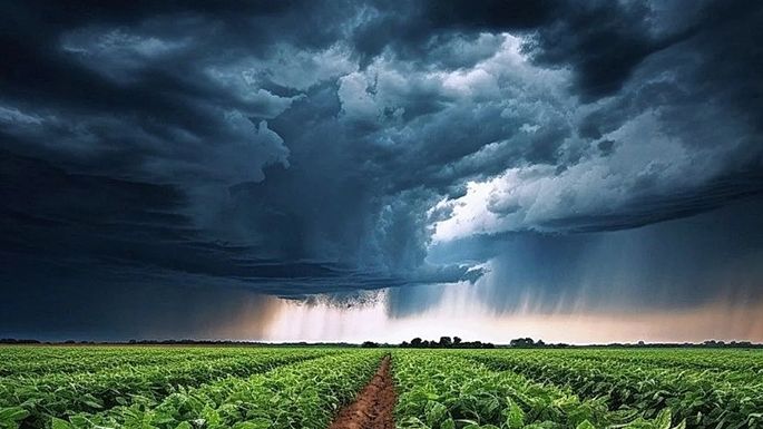 Comienzo de año con lluvias