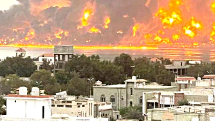 Aliados lanzaron ataques  contra la capital yemení