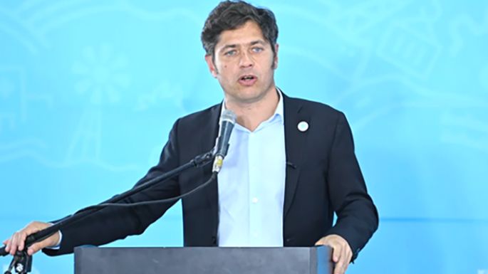 Kicillof en movimiento