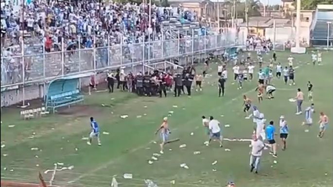 Graves incidentes en un partido del Federal Amateur