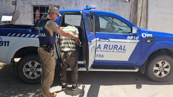 Detuvieron a un hombre por hechos de violencia familiar