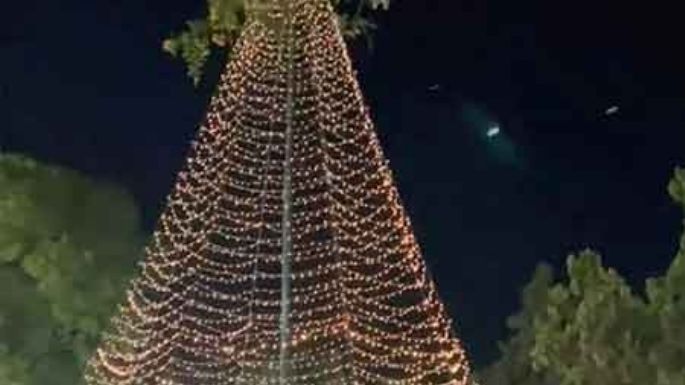 Misa Criolla en la plaza para encender el árbol de Navidad