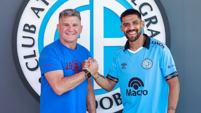 Franco Jara renovó contrato con Belgrano hasta diciembre de 2025