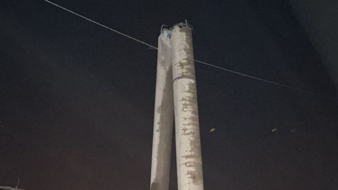La tormenta provocó destrozos en Wenceslao Escalante