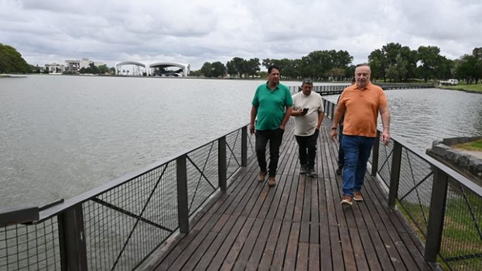 Se rehabilitó la pasarela de madera
