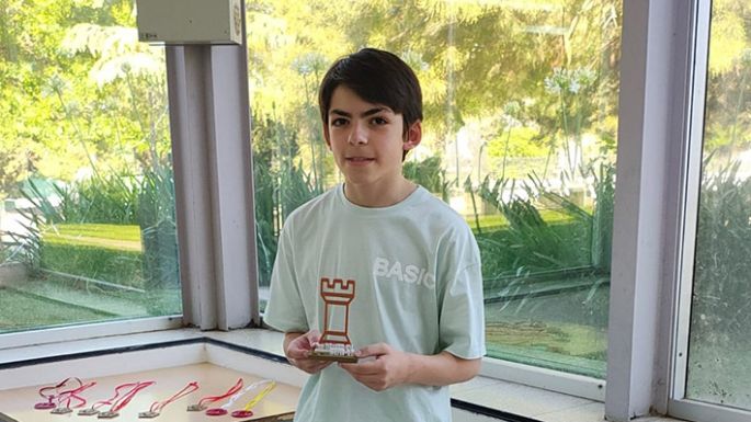 Genaro Chiavazza ganó el 7º torneo infantil