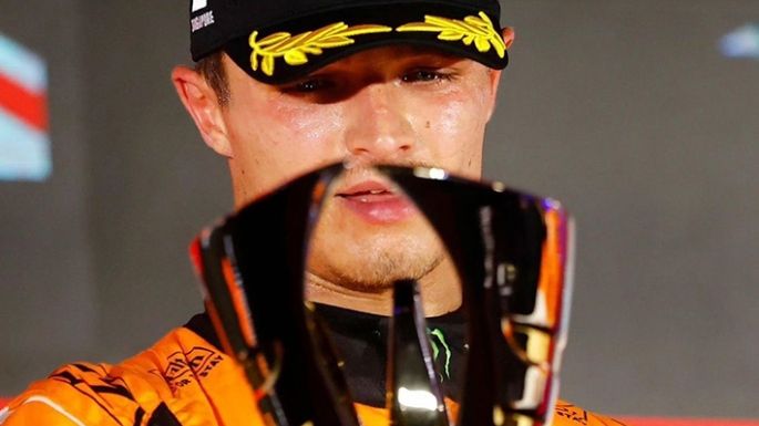 Ganó Norris y abandonó Colapinto