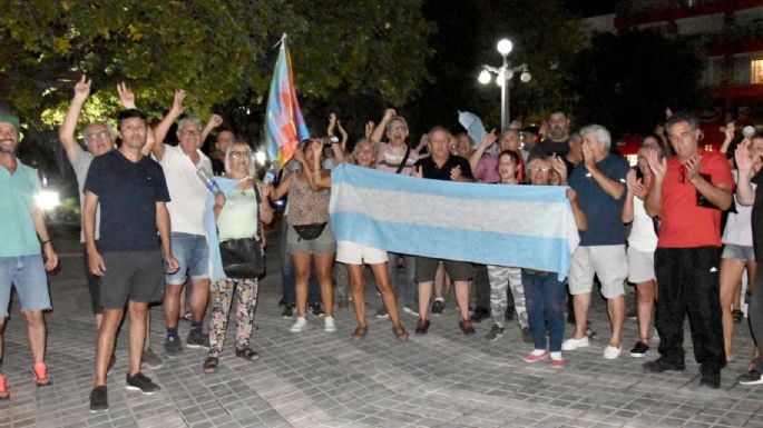 Ruidazo en la Plaza Centenario