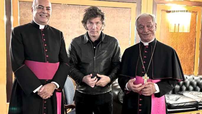 Milei llegó Roma para reunirse el lunes con el papa Francisco