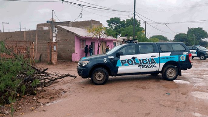 Allanamiento de la Federal por droga: un detenido