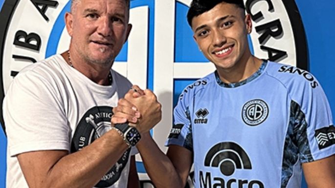 Heredia firmó su primer contrato