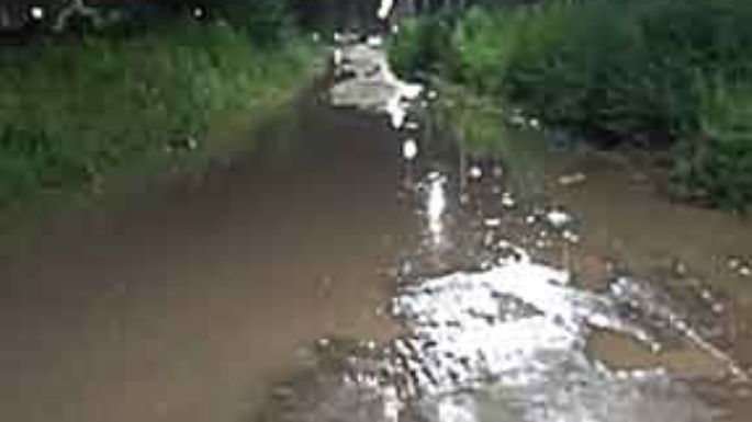 Hay calles que se convierten en ríos