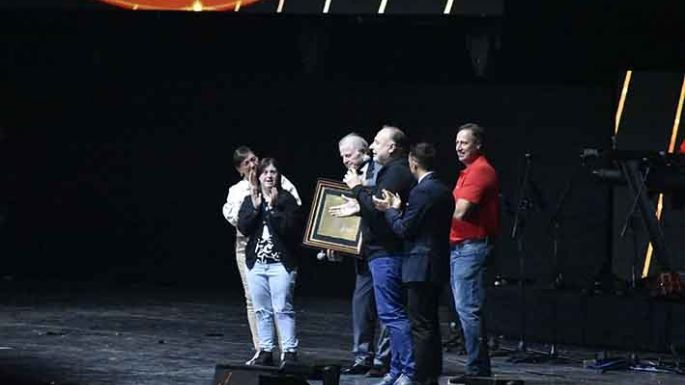 Borsatto, reconocido por sus 50 años en el Festival