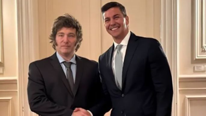 Milei recibió a Peña en la Casa Rosada