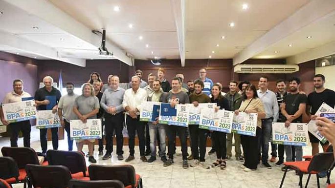 Busso ratificó “la defensa del campo”