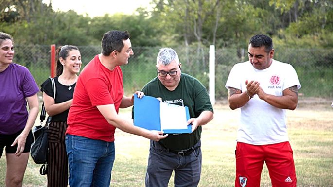 El club River Plate-Los Algarrobos recibió su personería jurídica