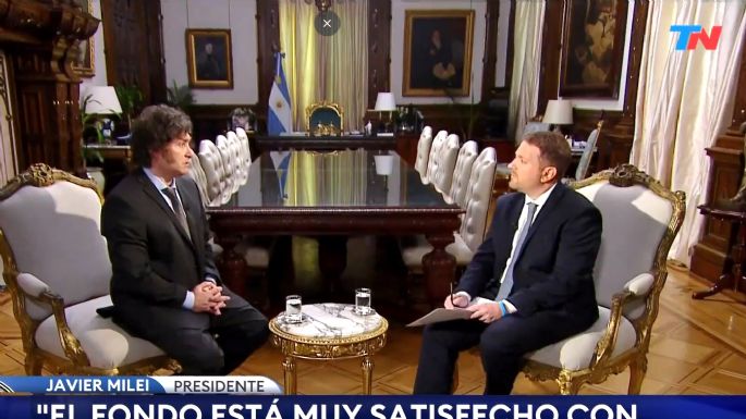 Milei reivindicó el "plan motosierra" y aseguró que "hay luz al final del túnel"