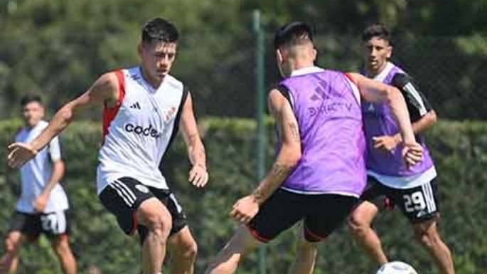 Martín Demichelis  hizo algunas pruebas