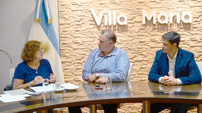 Tasas: en el municipio recibieron a Fernández
