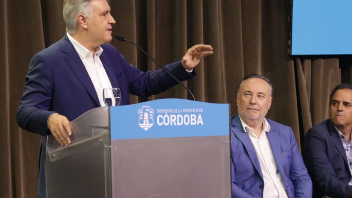 Accastello acompañó a Llaryora en el lanzamiento del Programa de Transporte