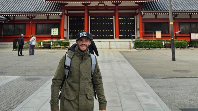 Matías Ruiz en una de las carreras más importantes del mundo