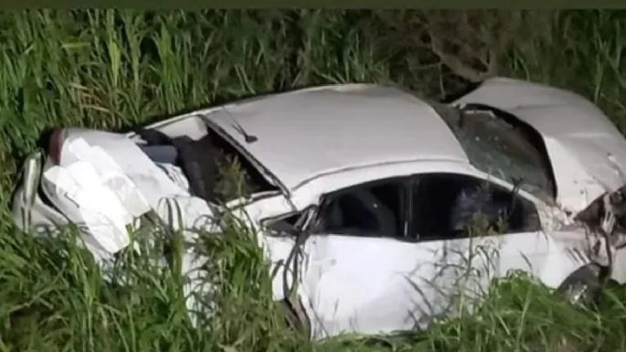 Murió un hombre de 62 años tras volcar con su vehículo